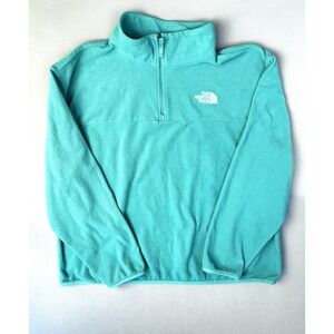 The North Face Women's XXL Fleece Pullover Half Zip Sweatshirt 2XL